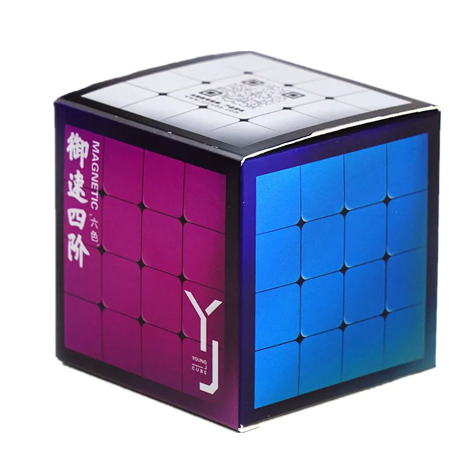 YJ-Yusu V2 M مكعب السرعة السحرية المغناطيسي ، لعبة تعليمية احترافية ، لغز V2M ، Yongjun V2 ، 4x4