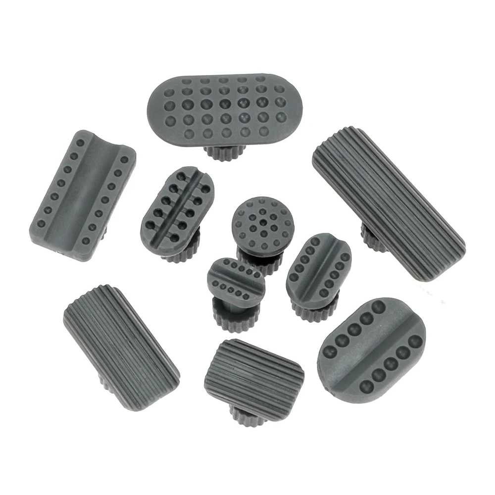 10pcs/set Plastic Gasket Automobile Sheet Metal Repair Gasket Dent Removal Gasket Dent Puller Suction Cup Car Repair Tool