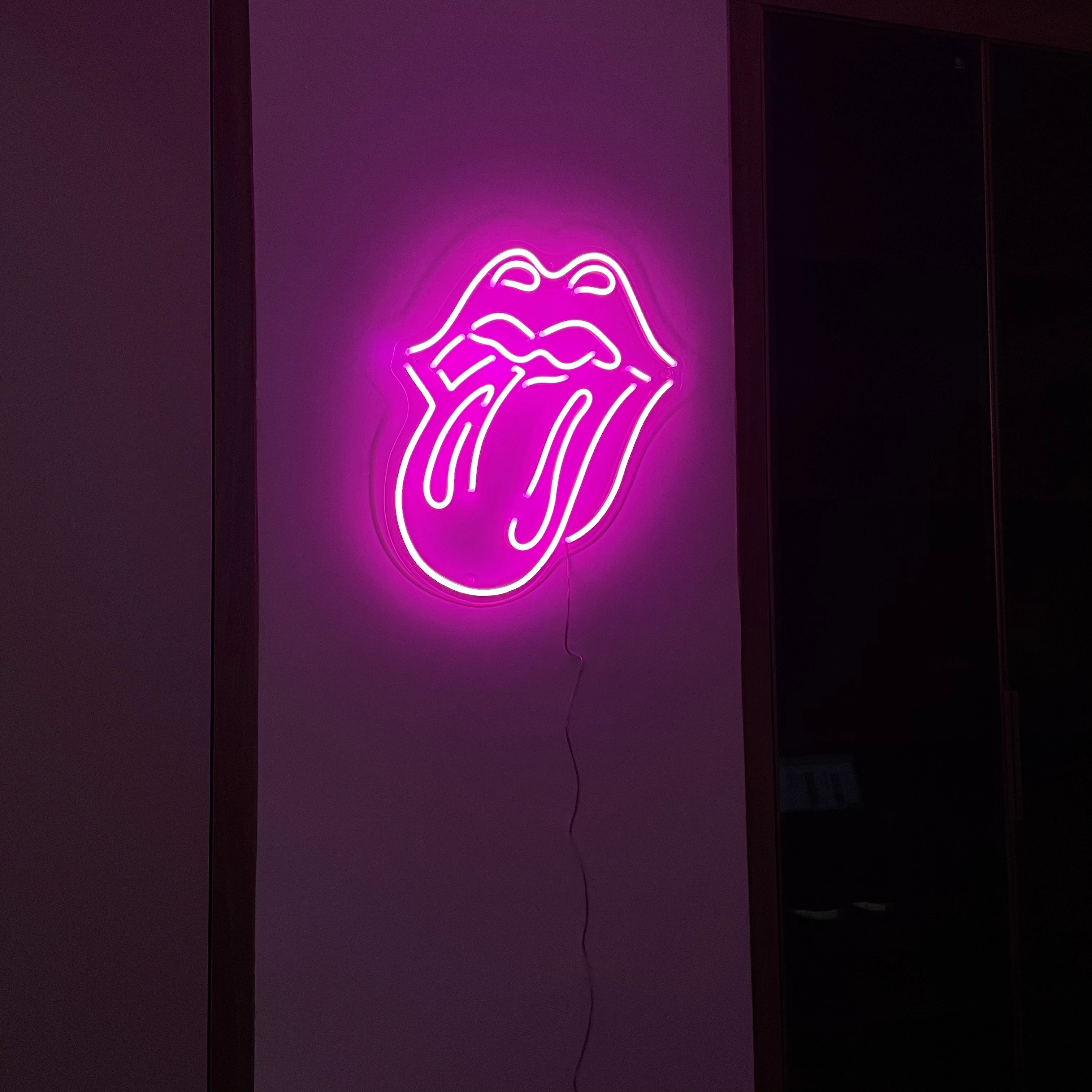 

Tongue Handmade Custom LED Neon Sign,Wedding Light Sign,Neon LED Sign,Neon Lights,Neon Sign Bedroom Girl,LED Neon