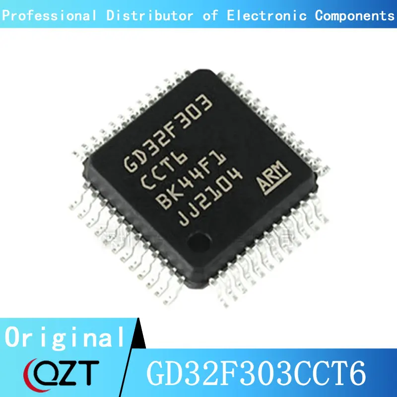 10pcs/lot GD32F303 GD32F303CC GD32F303CCT6 LQFP48 Microcontroller chip New spot