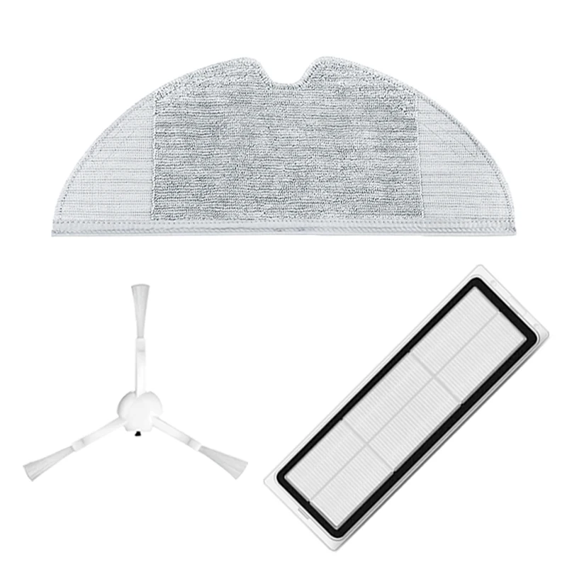 Dreame D9 Mijia 1C STYTJ01ZHM 1T 2C 로봇 식 진공 청소기 Hepa 필터 부품 교체 용 걸레 천 사이드 브러시 액세서리