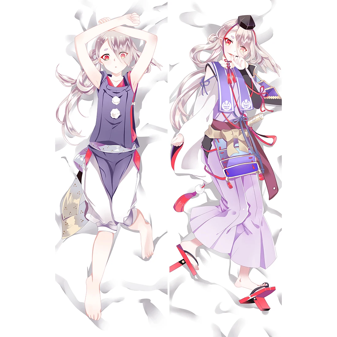 Mxdfafa Anime Touken Ranbu Hanamaru Dakimakura Body Pillow Case Cover Manga Bedding Hugging Body Pillowcase Female Anime Cosplay