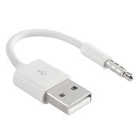 Charger Data USB 3.5mm Sync Audio Cable for iPod Shuffle 3rd 4th Gen Accessory