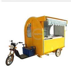 220H Electric Tricycle For Adults Food Truck Mobile Kitchen Vehicle Hot Dog Coffee Ice Cream Food Cart Tuk Tuk Car Free Shipping