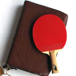 Double fish 9 stars table tennis racket, 9ac professional blade with professional rubber with good case