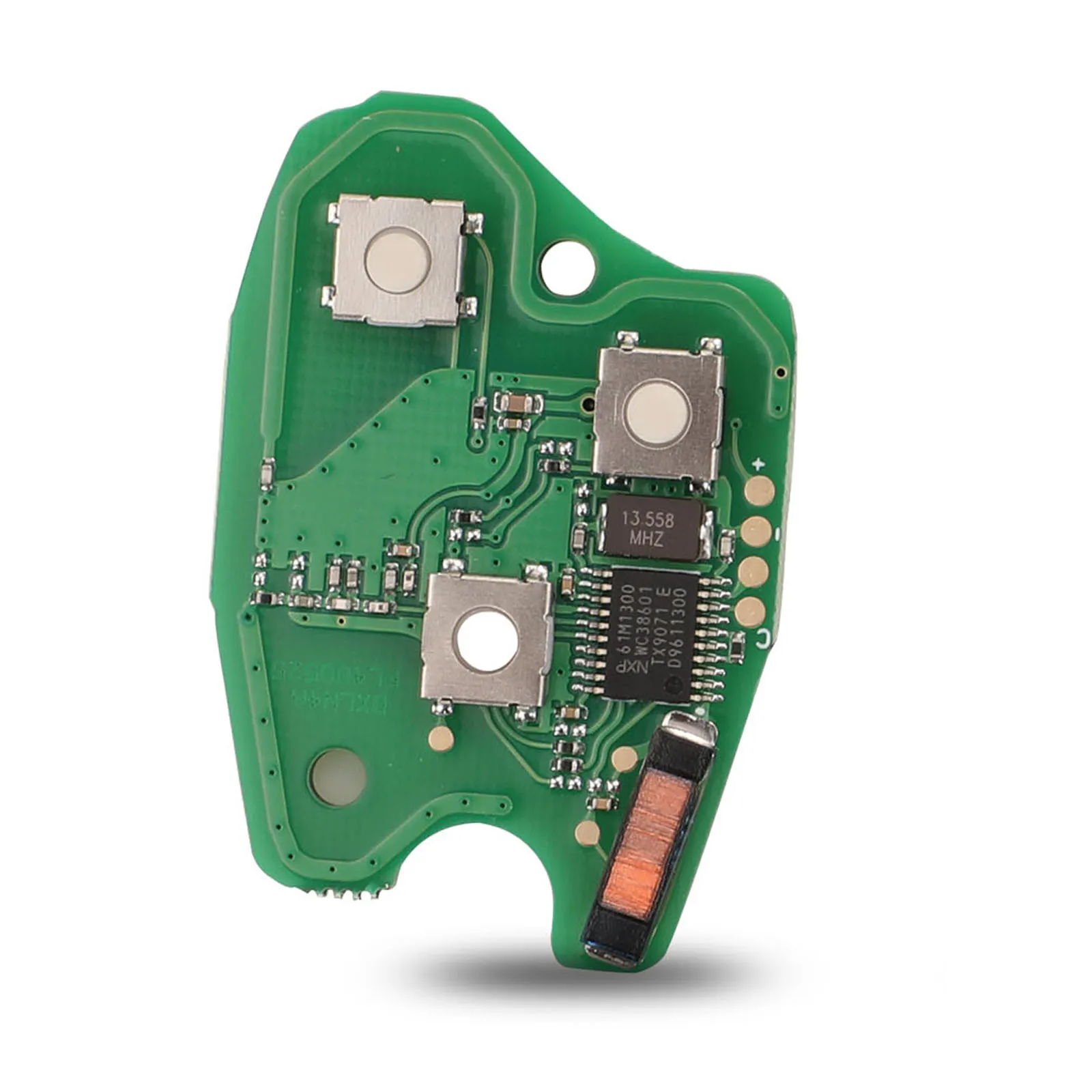 Jingyuqin 2/3-Tasten Fernbedienung Autoschlüssel Platine 434Mhz 4A Pcf7952e/7946/7947 Chip für Renault Clio Scenic Kangoo Megane