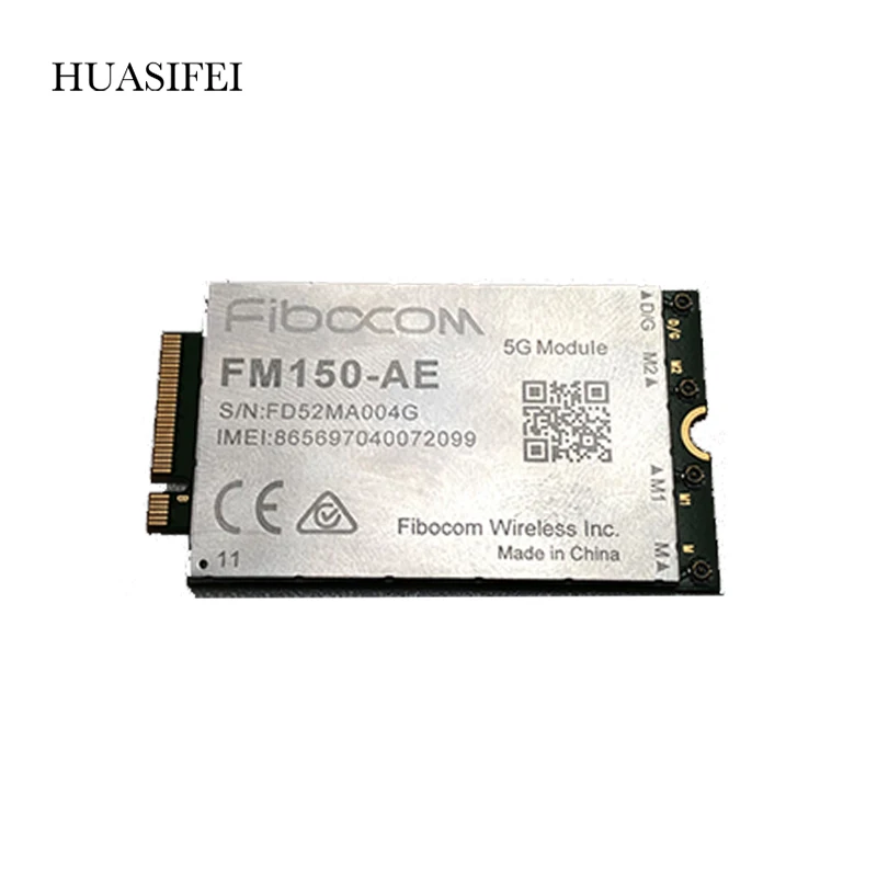 FIBOCOM FM150-AE MINIPCIE Quectel 5G Wireless Module Cover global 5G frequency bands Multi-constellation GNSS capabilities