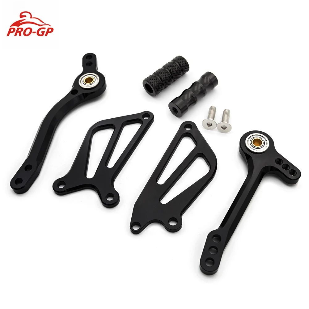 

Motorcycle Front Rear Footrest Foot Pegs Bracket Set For Suzuki GSX1300 HAYABUSA SV650/SV650S SV1000/S 1999-2014 2013 2012 2011