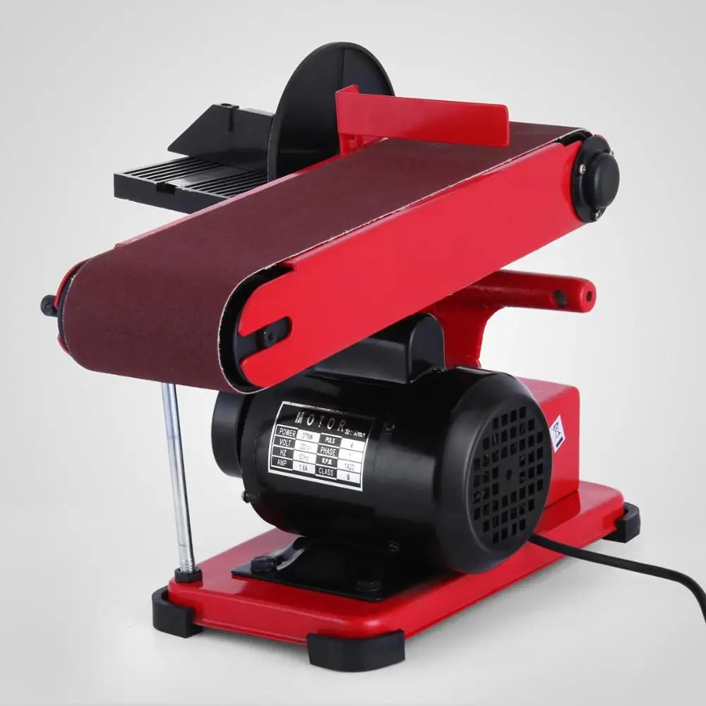 220V Sanding เข็มขัด Board พื้นผิวขัดและขัดเครื่องขัด915*100 Mm Flat Sanding เข็มขัดเครื่อง