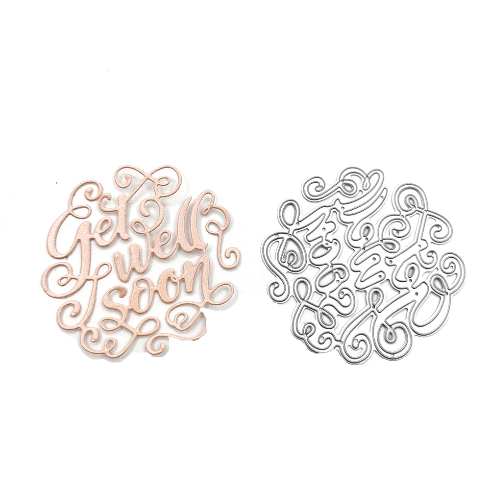 Julyarts Letter Lace Cutting Dies Natal For DIY Scrapbooking Card Stencil Paper Craft Handmade