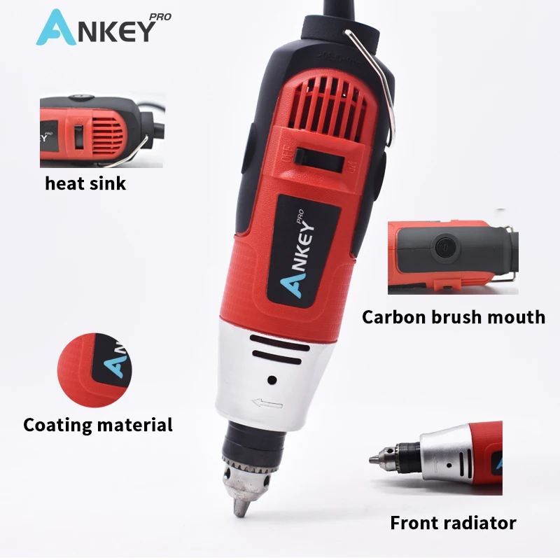 Dremel Mini Electric Drill Engraver Rotary Tool Polishing Machine 260W Power Tool Variable Speed Engraving Pen With Accessories