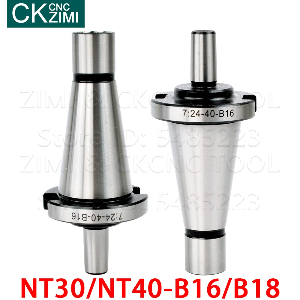 

NT30 NT40 B16 B18 Drill chuck connecting rod NT 7:24 Chuck Arbor thread Drilling Lathe tool Drill Chuck Arbors Drill chuck arbor