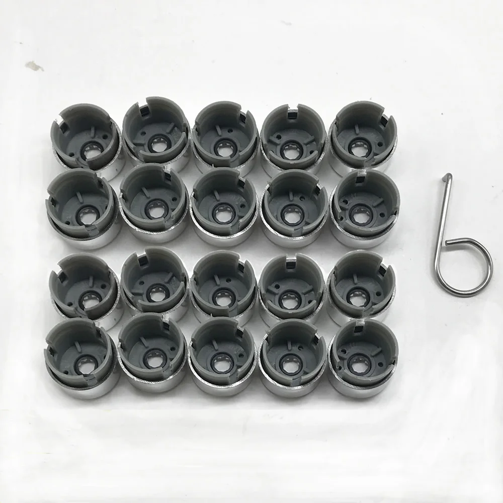 20x Wheel Lug Bolts Screw Caps Cover for Volkswagen VW Touareg 2004 2005 2006 2007 2008 2009 2010 2011 2012 2013 2014