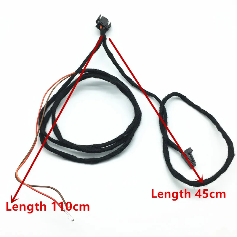 Car interior Led Door Light Warning light welcome lamp Cable Wire Plug For Audi A1 A2 A3 A4 B7 B8 A5 A6 C6 C7 A7 A8 Q3 Q5 Q7