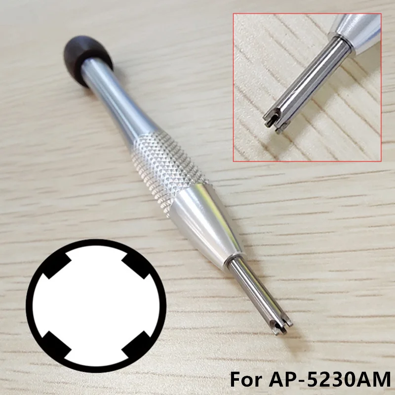 For AP Watch 5230 PPM 3.5MM 2Prong 3.0mm AP-5230M 5230AL5230PPL Special Screwdriver Watch Repair Tools Kits Watches Accessories