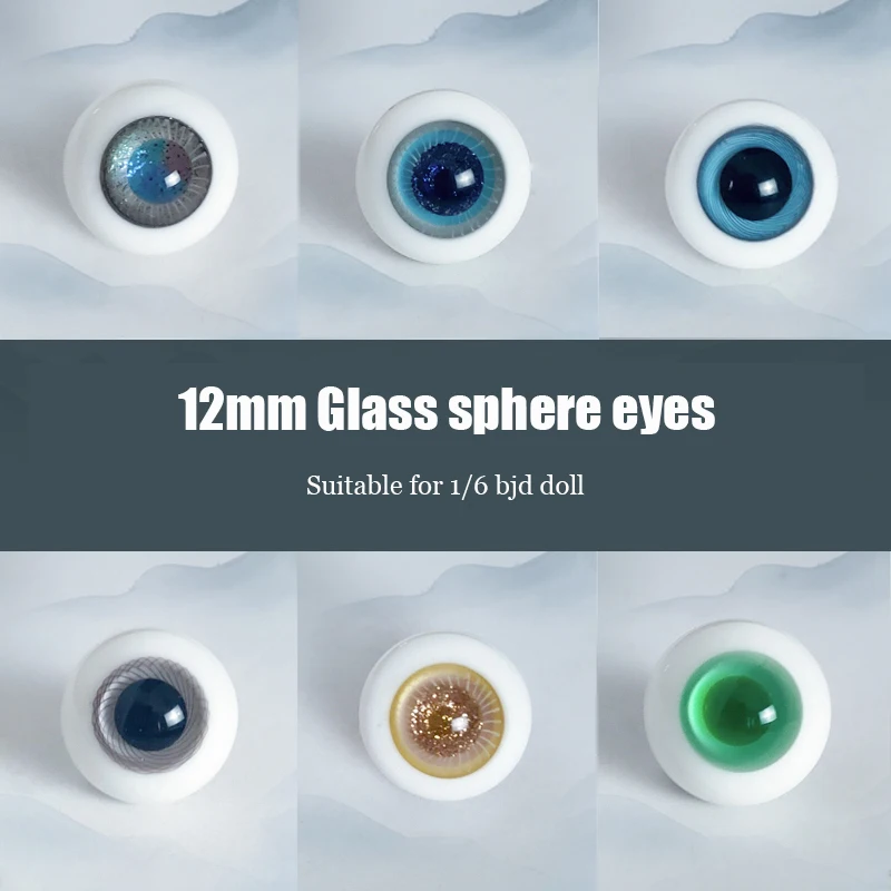 

bjd 1/6 doll Glass eyeball lovely Glass eyeball Handmade doll Glass eyeball toy/doll accessories