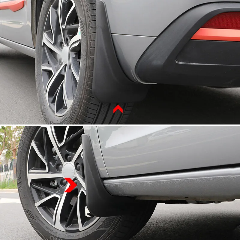 Fender Cover Car Mud Flaps Plastic Mudflaps Splash Guards Mudguards Exterior Parts Protection For Haval Jolion Accessories 2023