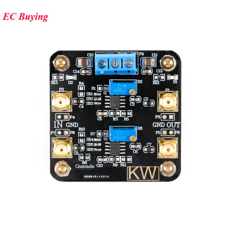 OP07 Module Single Double Channel Operational Amplifier Board Low Deviation Voltage Amplifier Signal Processing 1MHz