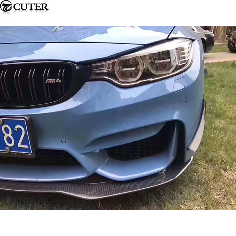F80 M3 F82 M4 Carbon Fiber Car Body Kit Front Lip Rear Diffuser Side Skirts Rear Spoiler for Bmw F80 M3 F82 M4 Psm Style 15-17