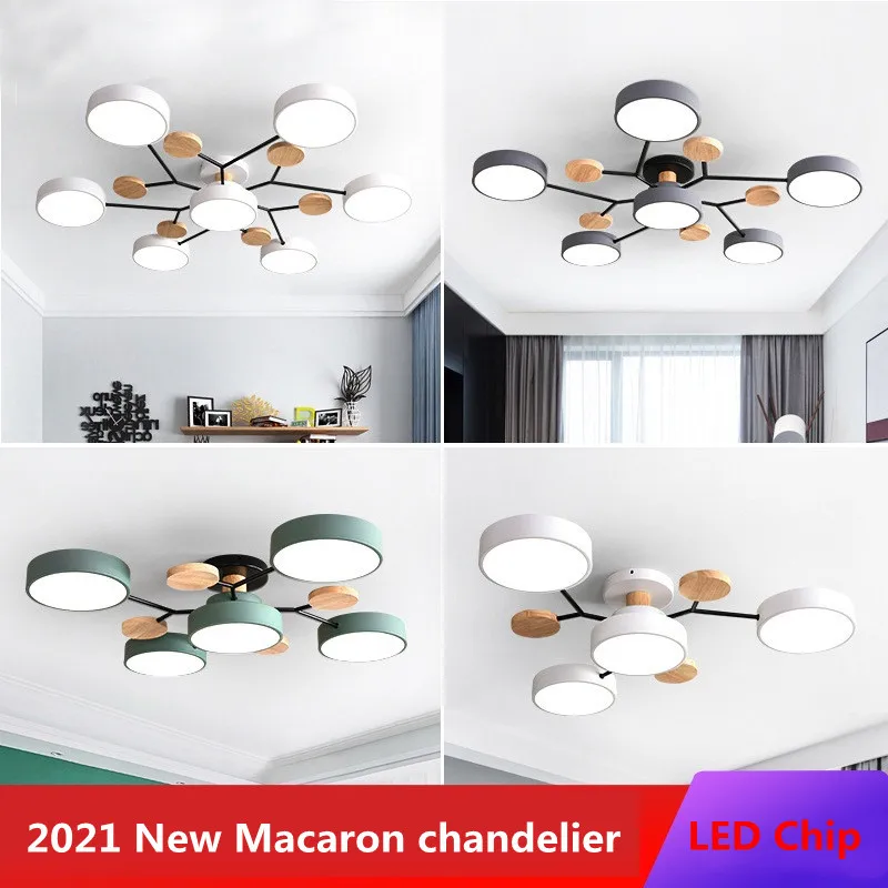 

Modern Chandelier Lighting Simplicity Ceiling Lamp Lighting Fixtures LED Chandeliers 4/5/6/7 Heads AC85-265V Home Decor