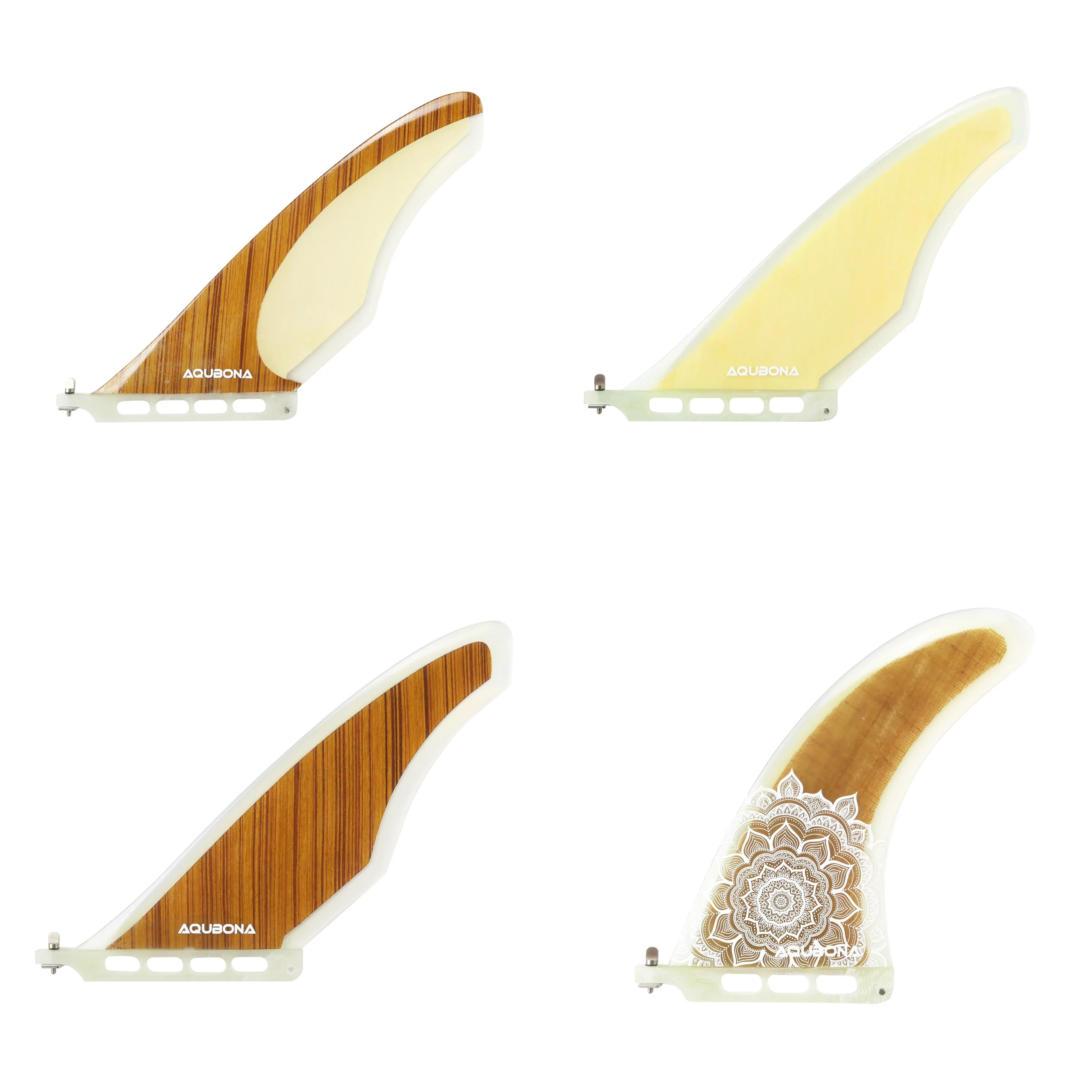 

10-дюймовый одиночный Sup бамбук/дерево/Карбон доска для серфинга