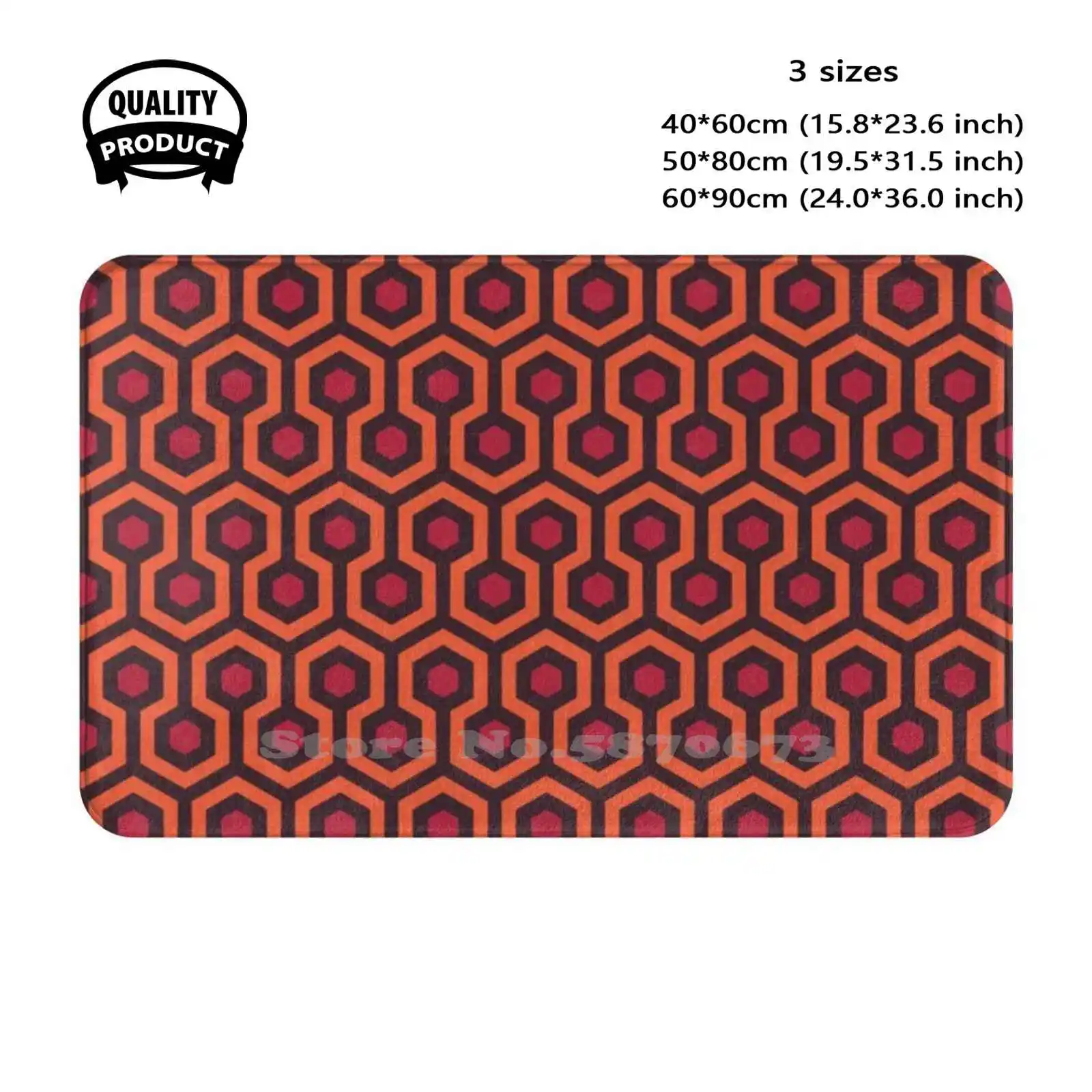 Overlook Hotel Carpet Design Soft Cushion Home Carpet Door Mat Car Rug Overlook Hotel Carpet Horror Ginastera 66 Jack Nicholson