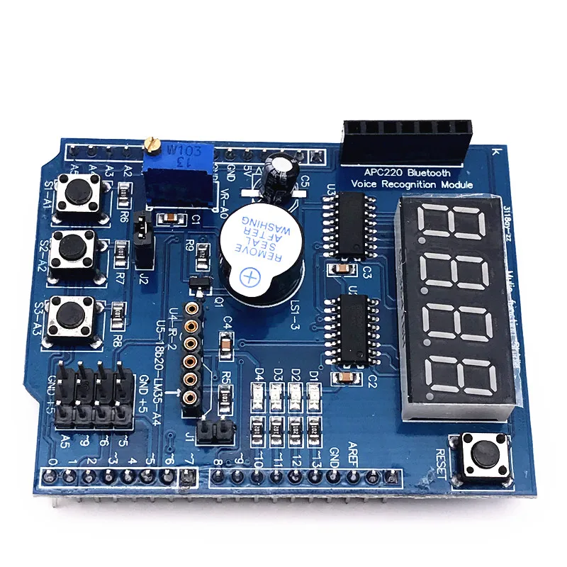 Placa de expansión de accionamiento de Motor, protector de Control de Motor, L293D