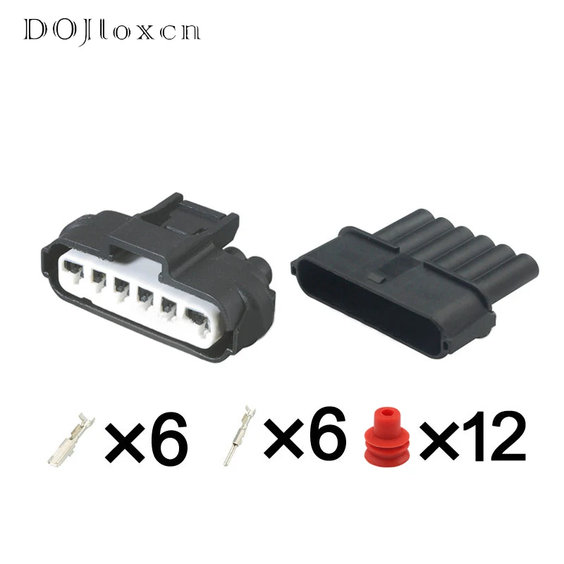 1/5/10/20/50/Sets 6 Pin For Toyota Mazda Hilux Accelerator Pedal Plug Waterproof Electronic Throttle Valve Connector 7283-1968