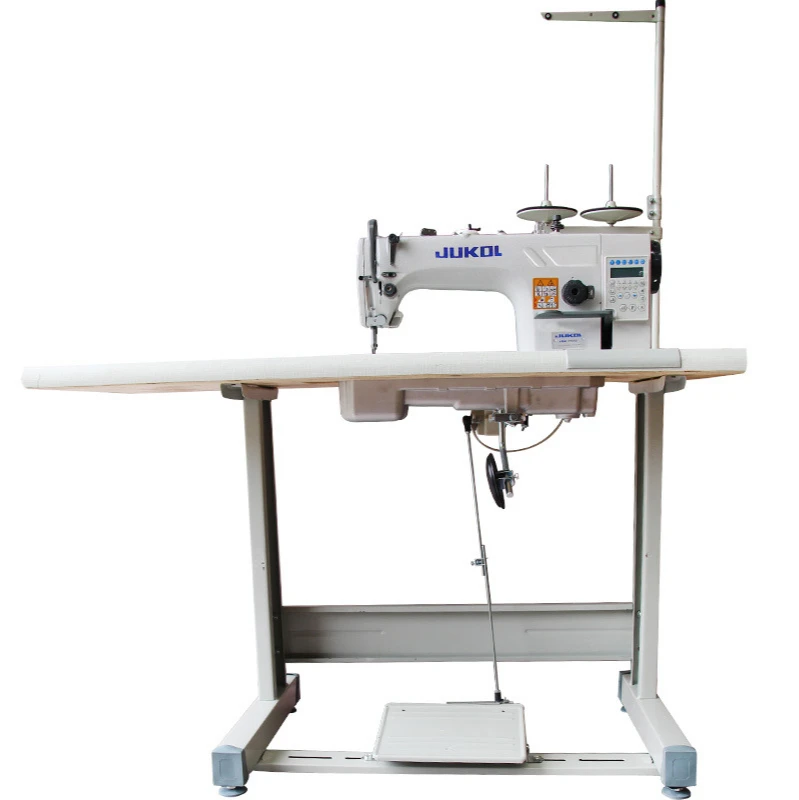 Fully automatic lockstitch sewing machine computer direct drive flat car industrial electric sewing machine