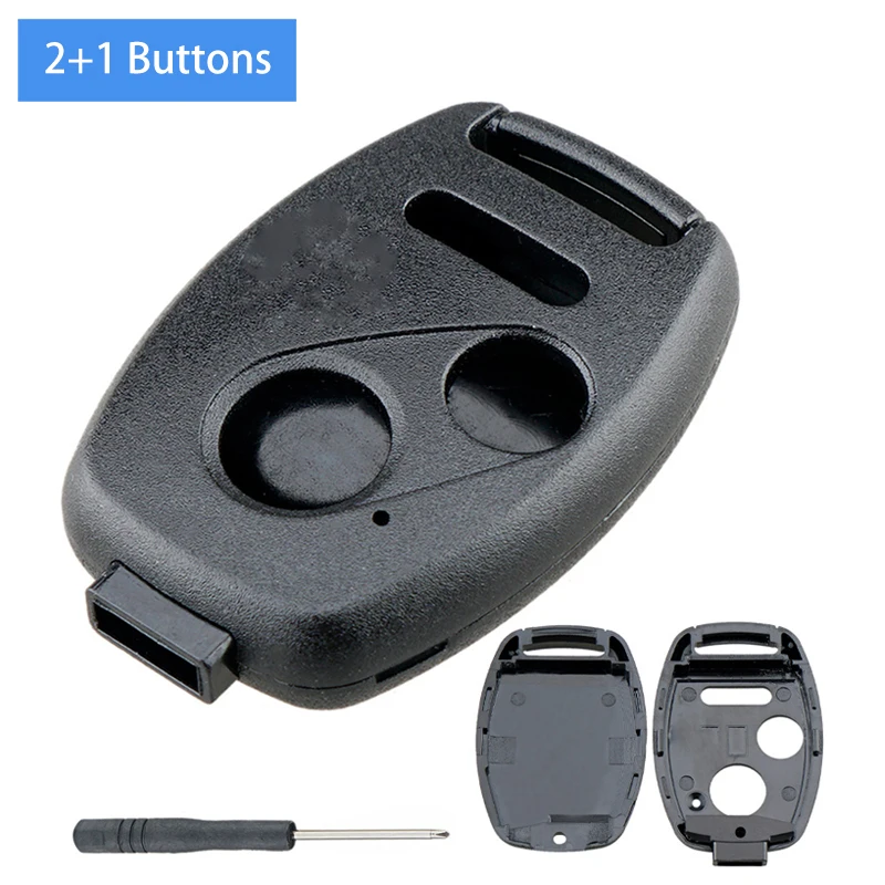 2+1 3+1 Buttons Car Key Shell Case Remote Key Fob Cover with Screwdriver Fit for Honda Accord Crosstour Civic Odyssey CR-V CR-Z