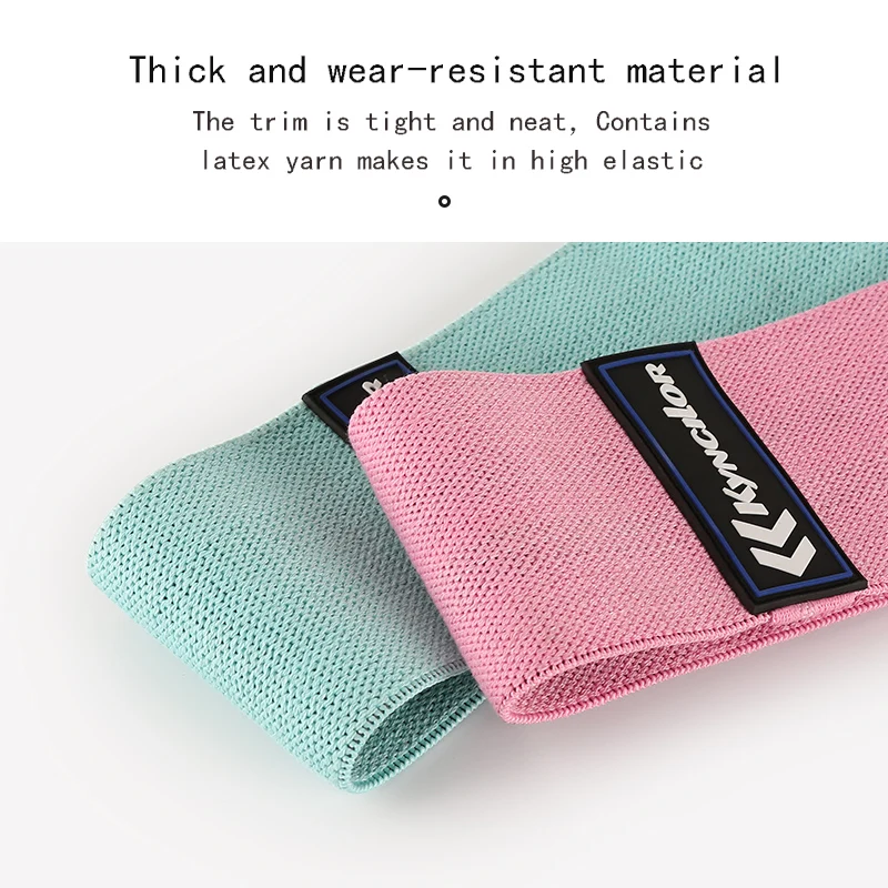 Booty Builder Hip Resistance Bands Fabric Non Slip for Fitness Yoga Pilates Legs and Butt Glute Workout Stretching Training