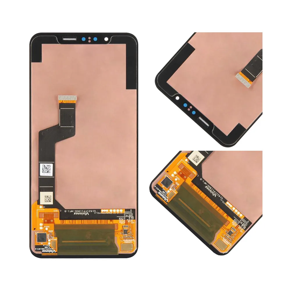 6.21 inch AAA+ LCD For LG G8S ThinQ LCD G810 LMG810 LMG810EAW LCD Display Touch Screen Digitizer Assembly Frame for LG G8S LCD