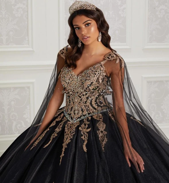 Black Quinceanera Dresses Gold 15 Quinceanera Black Dresses Prom Dresses Black Aliexpress