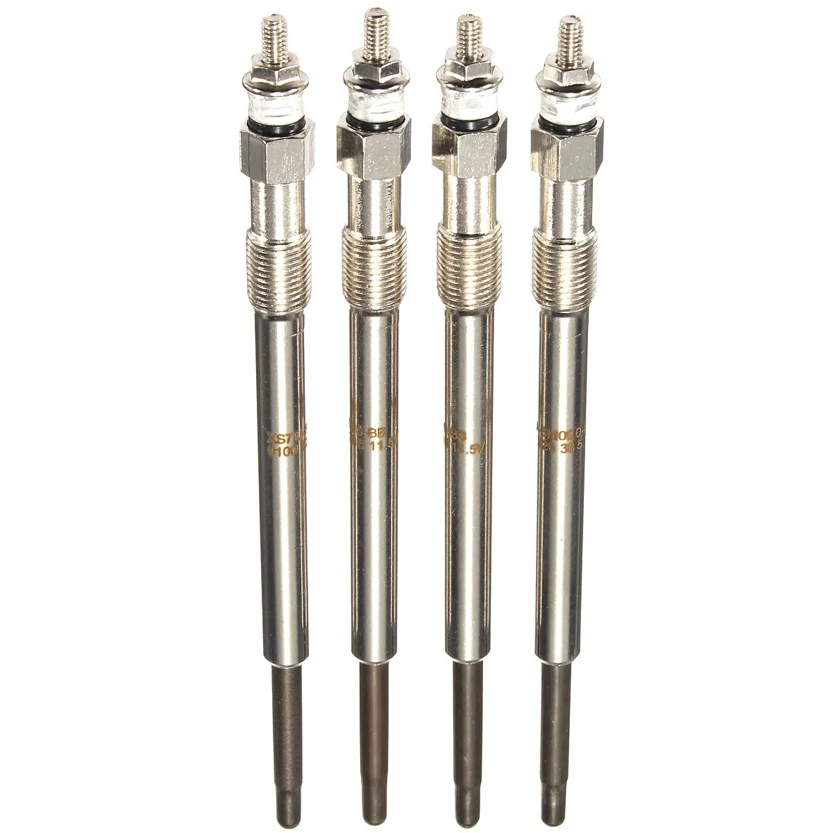 New 4 PCS/SET GLOW PLUG FOR FORD /MONDEO /MK3 /TRANSIT /MK6 /TOURNEO /CITROEN /RELAY /PEUGEOT /BOXER