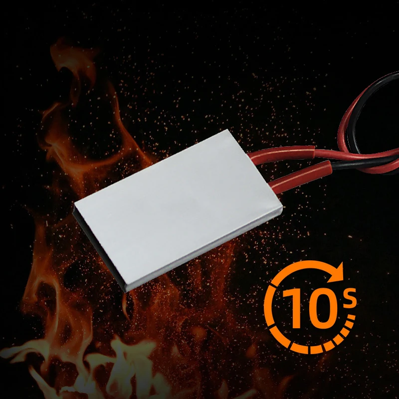 50*28.5mm 12V 200ยฐC Thermostatic Egg Incubator Heater PTC Heater Heating Element Plate Constant Temperature
