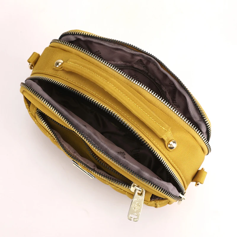 2024 New Small Women Shoulder Bag Nylon Ladies Crossbody bags stitching Girls Purse Female Handbags Mobile Phone Messenger Bag