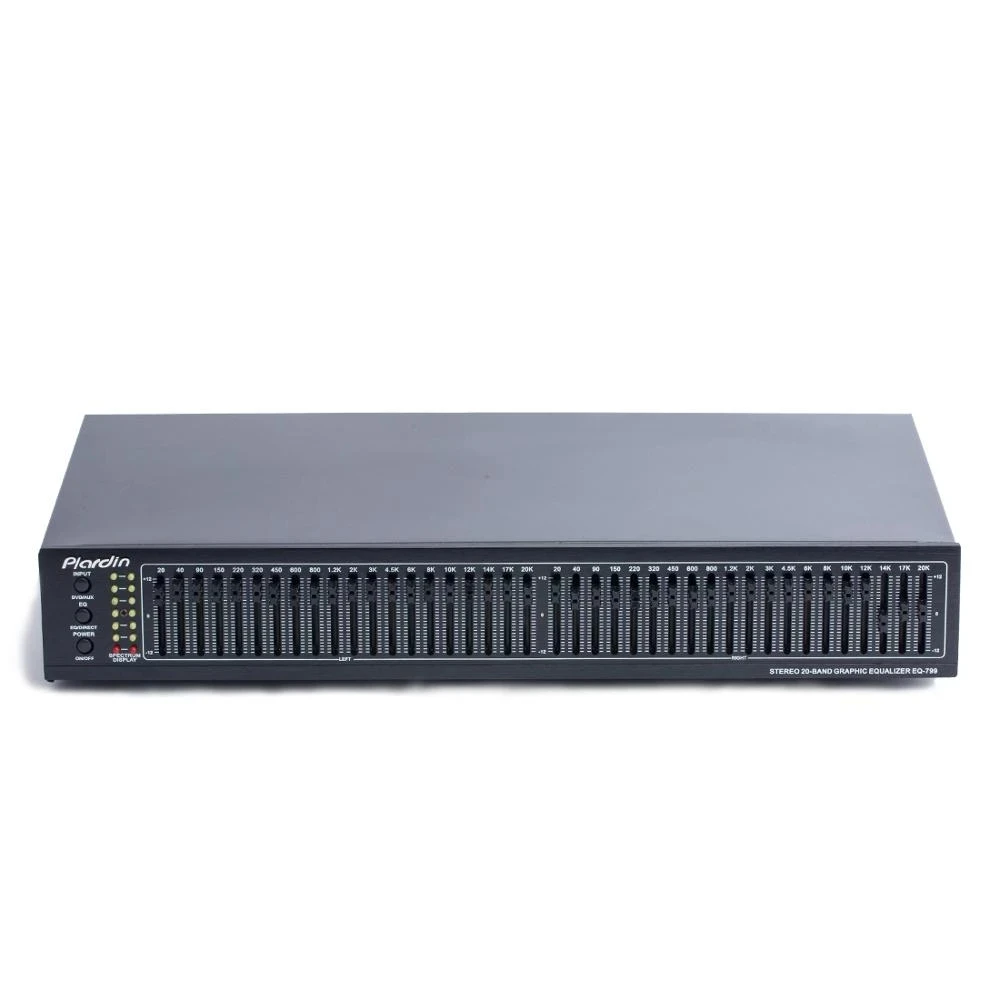 

EQ-799 Dual 20-band Hifi Stereo Home Professional Audio Equalizer For Amplifier