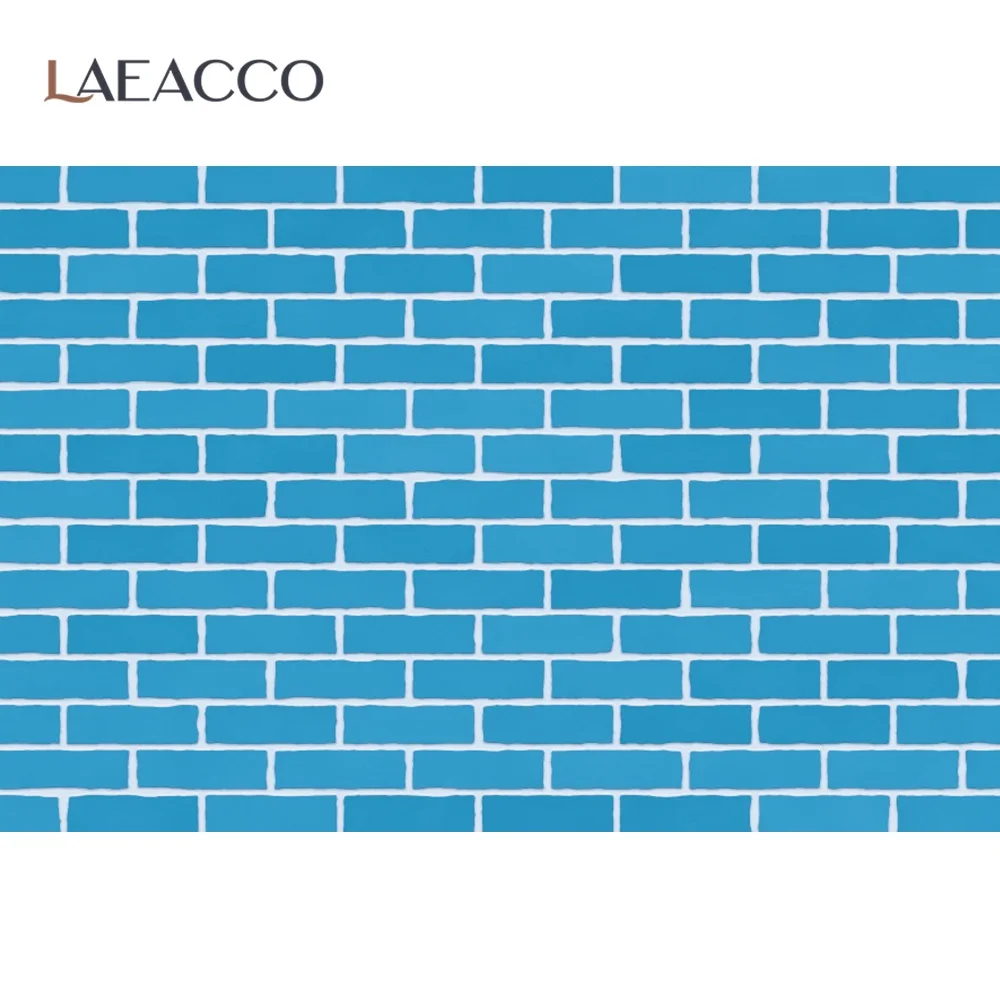 Laeacco Wall Background For Photography Brick Stacked Wall Surface Party Decor Child Baby Portrait Pattern Photographic Backdrop