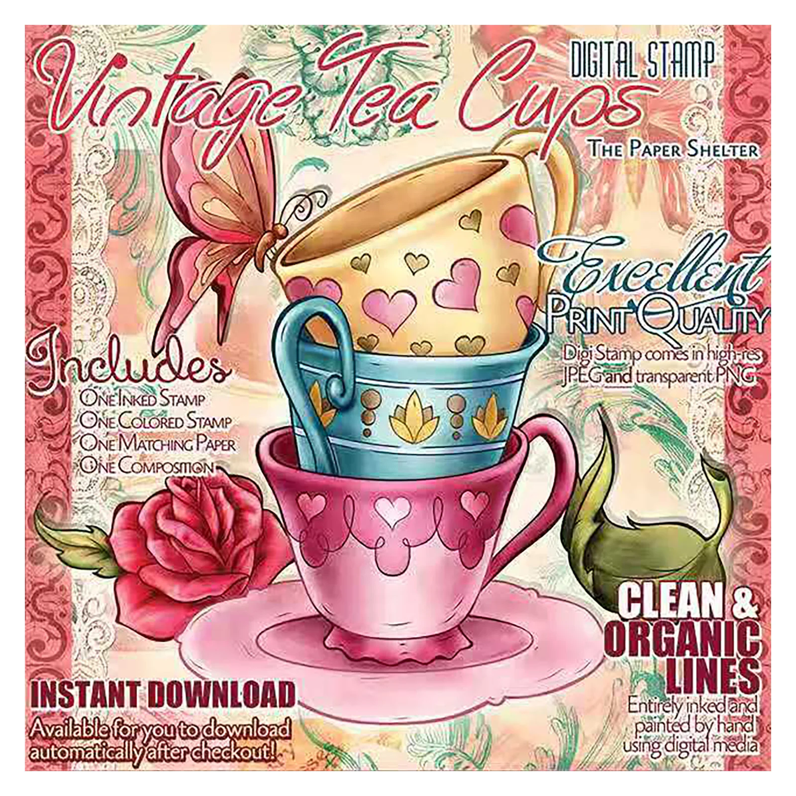 

3 шт., металлические пресс-формы в виде кофейной чашки