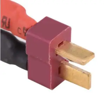 Silicone T Male to T Female Cable Deans T Plug with JST Plug Power Cable 18AWG Wire for Remote Control Airplane Car Boat