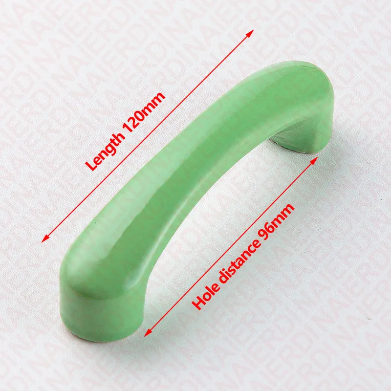NAIERDI Nordic Macaron Bunte Cartoon Kinder Zimmer Schrank Zieht Keramik Schrank Küche Schublade Knöpfe Tür Griff für Kinder