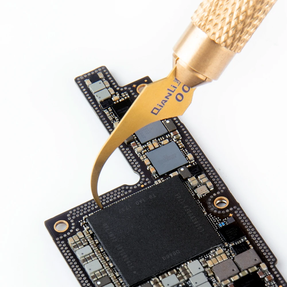 กาวกำจัดใบมีดPry KnifeสำหรับA8 A9 A10 CPU ICโทรศัพท์มือถือCPUเมนบอร์ดชิปICทำความสะอาดเครื่องมือ