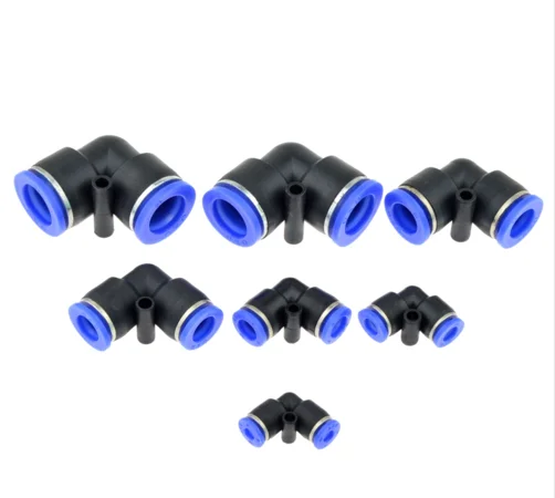 Pneumatic Fittings Pipe Connector Tube 4 5 14mm OD Hose Reducing 8 10 12mm PG PVG PEG PW PZAG Plastic Push In Air Quick Fitting