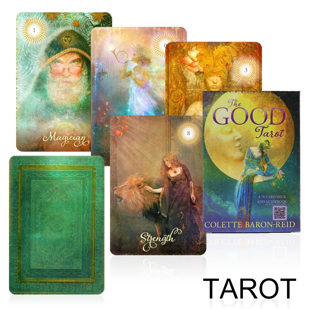 Hot Sell 78 Cards Set .Modern Tarot Cards. Mystical Divination Oracle Cards Personal Use Tarot Deck GOOD Beautiful Cards