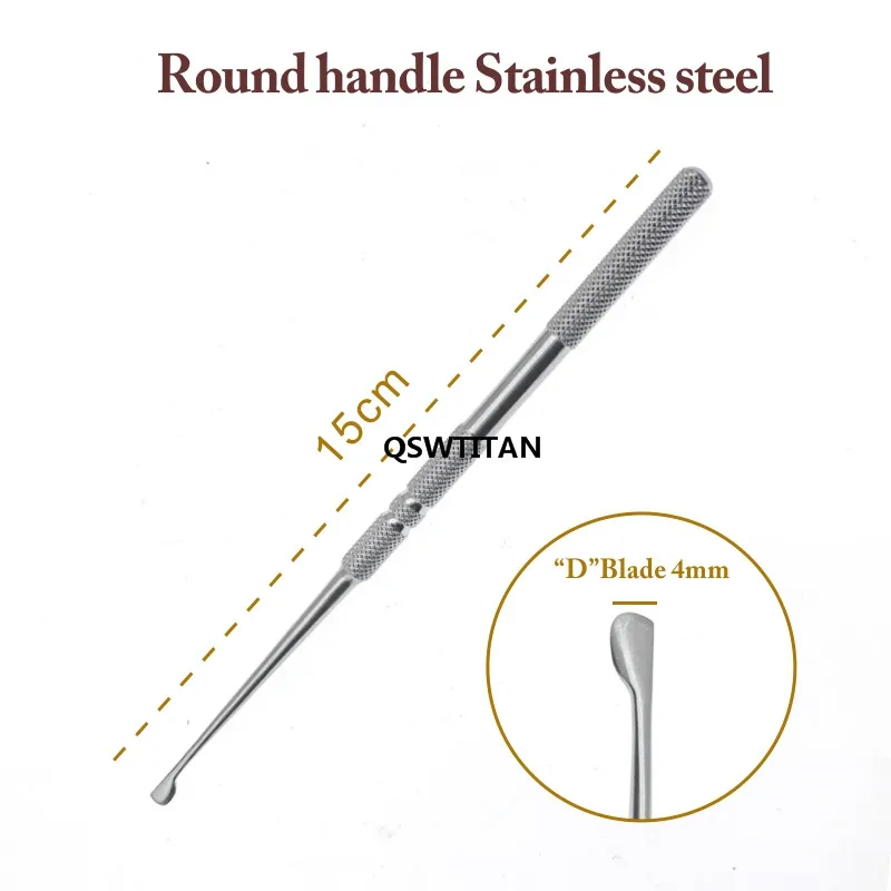 Nose shaping d-type knife rhinoplasty knife Stainless steel Nasal plastic surgical instruments tools