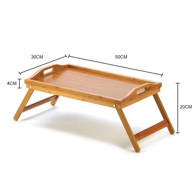 Foldable Portable Bamboo Laptop Desk Notebook Dining Table for Sofa Bed Laptop Table on The Bed Tables Standing Lap Desk Table