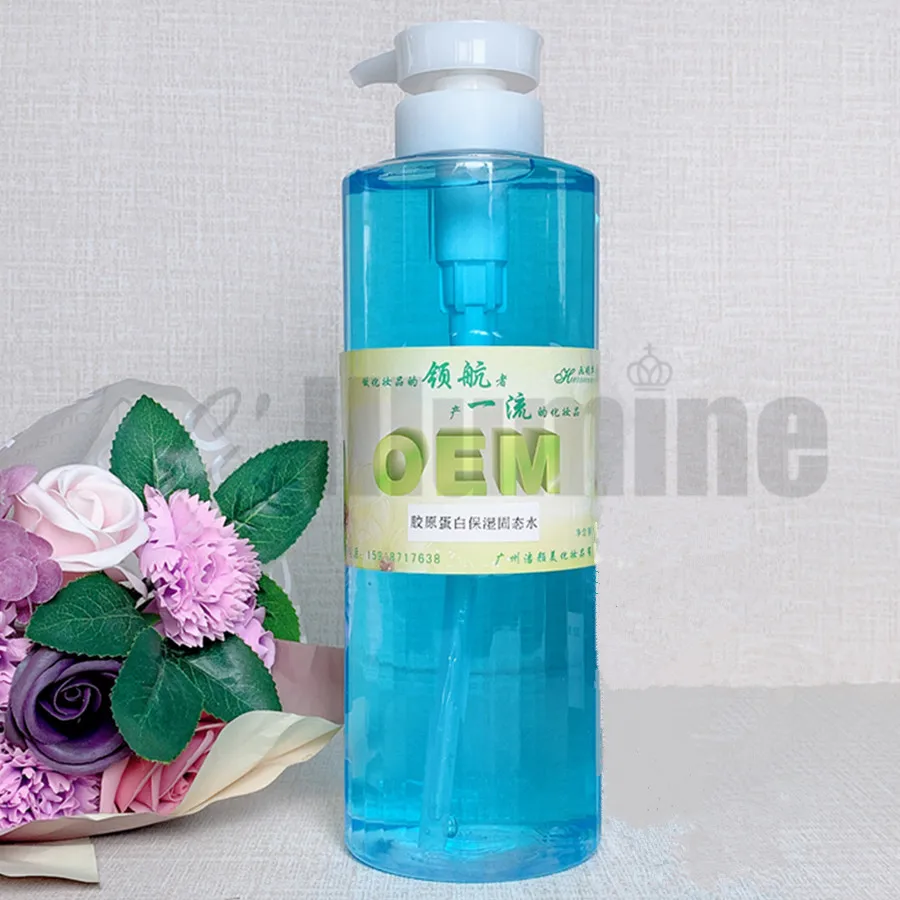 Collagen Moisturizing Solid Water Toner Sprayer Face Balance 1000g Moisturizes Beauty Salon Equipment