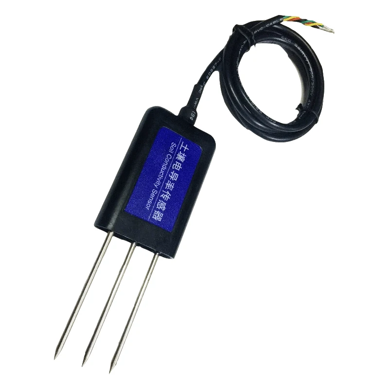 RS485 Soil Conductivity Sensor with transmitter Meter inline Analyzer Modbus agricultural greenhouse Garden plant