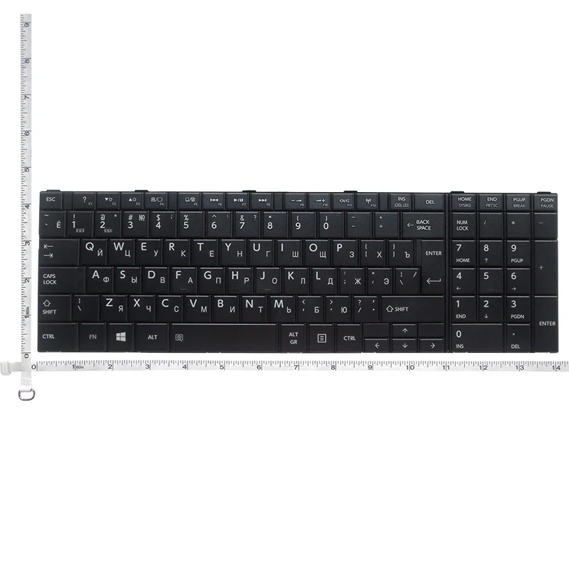 GZEELE New RU Keyboard For Toshiba Satellite C75D L70 L75 S50 S55 C70 C70-A C70D C75 Black russian Laptop Keyboards