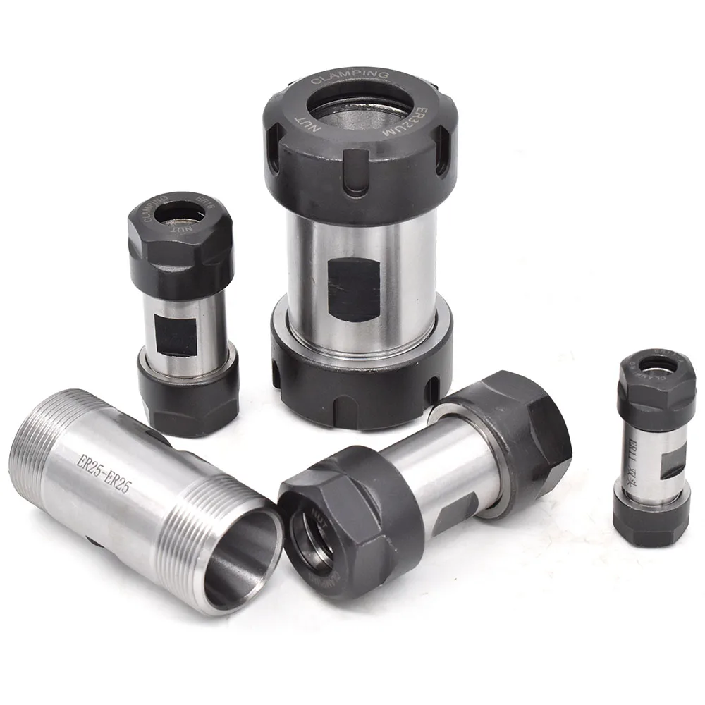 ER11 ER16 ER20 ER25 ER32 motor shaft Collet Chuck Motor Shaft Extension Rod Spindle Lathe Tools